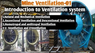 Mine Ventilation || Video lecture on Ventilation system in mines || part-01 || Mining Gurukul