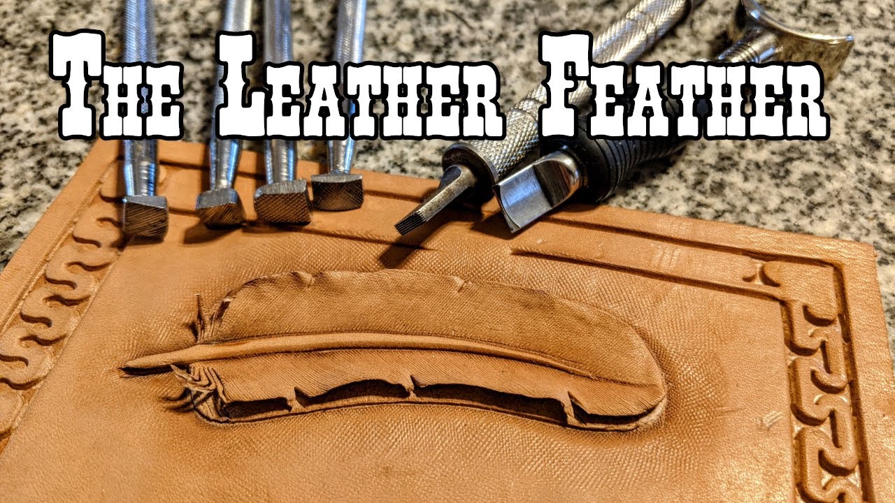 How to Stamp Leather Patterns Leathercraft Tutorial #leathercraft 