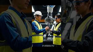 This is what happens when humans and machines work together #ManufacturingUSA #ViralVide #TechShorts