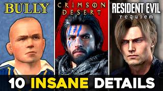 10 INSANE Hidden Details in Video Games (Crimson Desert & More)