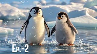 A Penguinβs Brave Splash! π§| A heartwarming, Pixar-style animated story