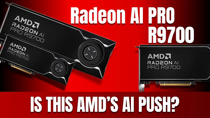AMD Launches Radeon AI PRO R9700 – First RDNA4 Workstation GPU Is Here!