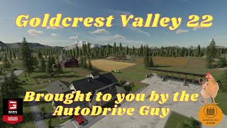 Farming Simulator 22 - Goldcrest Valley 22 AutoDrive (Updated 07/06/2023)