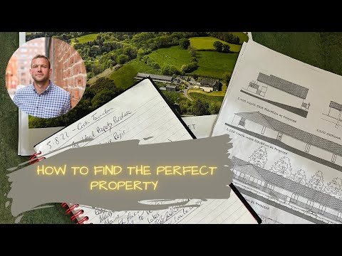 How to find the perfect property - How to become a property developer