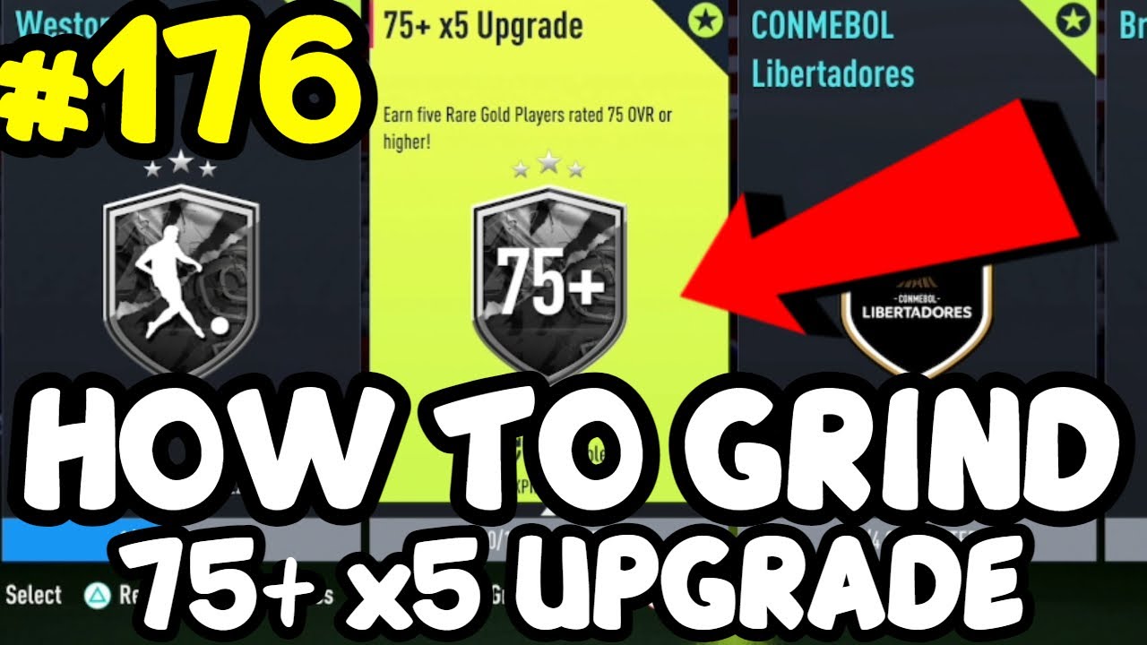 How To Grind The 75+ x5 Upgrade - FIFA 22 Ultimate Team Road To Glory 176