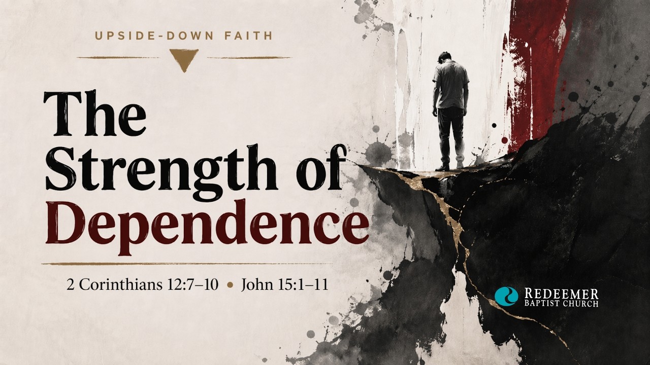 The Strength of Dependence | Redeemer Baptist Church