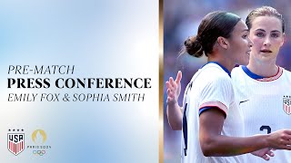 TRAINING CAMP PRESS CONFERENCE: Sophia Smith & Emily Fox | July 23, 2024
