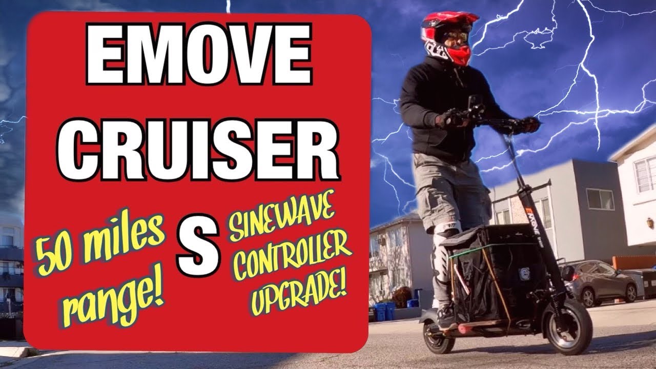 Emove Cruiser S DOORDASH & 1st performance review! MOST BANG FOR
