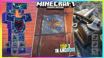 INSANE 🔥 TOP 3 RTX TEXTURE AND SHADER FOR MINECRAFT PE IN 1GB RAM ANDROID || MCPE