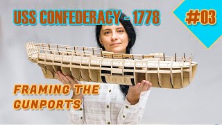 : The biggest and most difficult ship model kit - #03 - USS CONFEDERACY