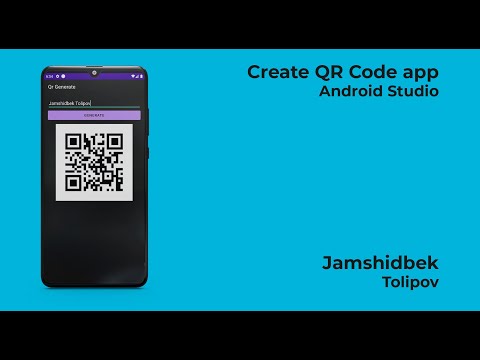 Create QR Code app - Android studio