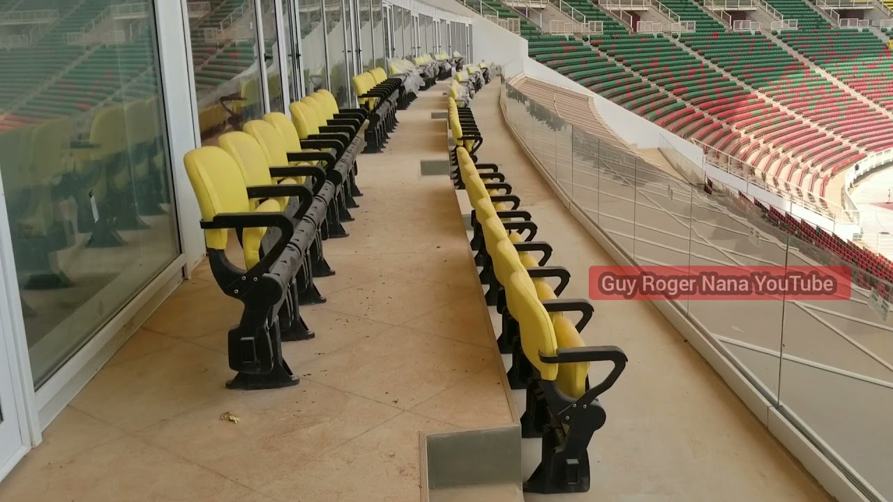 The Olembe stadium recently...