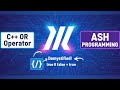OR Operator C++ 🌟🎉#coding coding #programmingloop #cplusplus #python #learnprogramming #youtube
