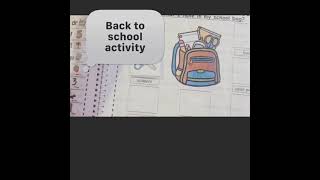 Kindergarten interactive book 5-7 years