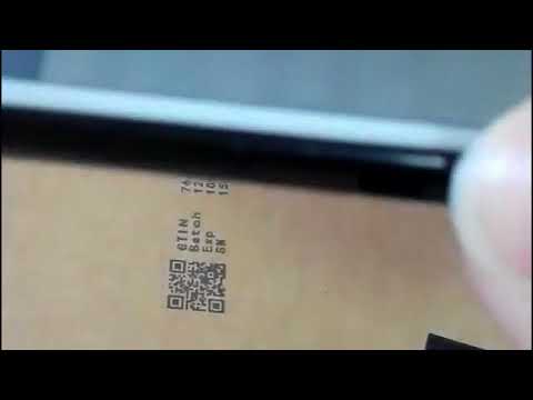 Meenjet M6 Handheld Inkjet Printer - Prints QR Code on Box
