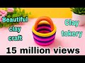 🧺 DIY Mini Basket Making with Clay | Beautiful Small Colorful Basket Craft Step by Step for YouTube