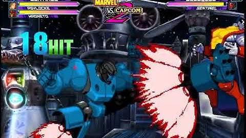 MVC2 SENTINEL REFLY TRAINING P1 SIDE #mvc2 #marvelvscapcom #fgc #sentinel #jfresh 