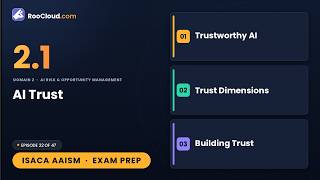 2.1 - AI Trust Explained ISACA AAISM Ep.22