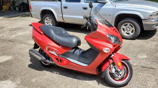 250cc Scooter First Highway Ride Can It Go 70mph? #Honda #Reflex #Jonway #Roketa #bikesandbeards