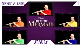 Poor Unfortunate Souls - The Little Mermaid (Flute Ensemble) @MusicalMe