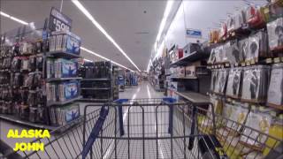 ALASKA SHOPPING - Anchorage Walmart - Gopro Session Camera