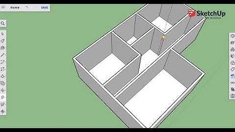 Cyber Foundations Google SketchUp Small House 2nd floor