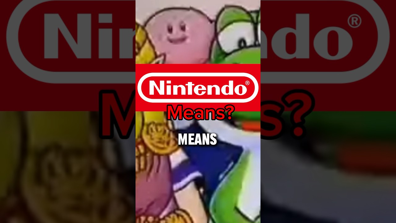 Nintendo’s Secret Mind Blowing Meaning 🤯