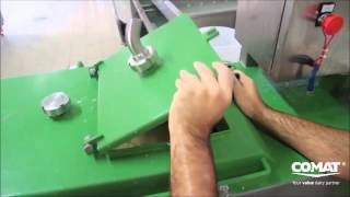 Analogue cheese making machines - Comat dairy equipment