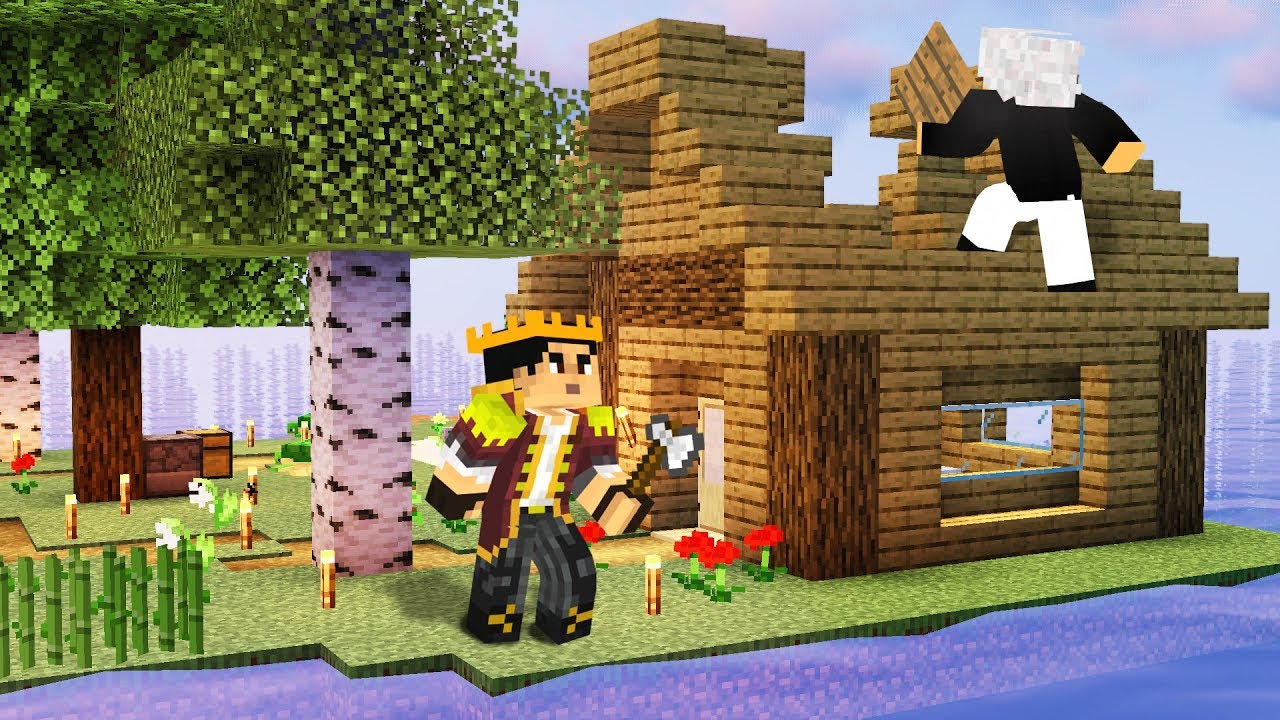 NAPRAVILI SMO PRVU KUĆU! (Preživljavanje Na Ostrvu) #5