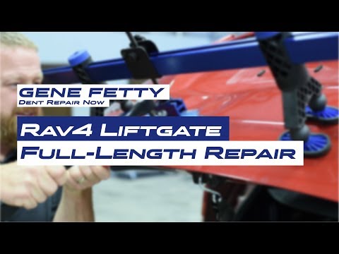 Toyota RAV4 Liftgate - Full Length Glue Pull Repair