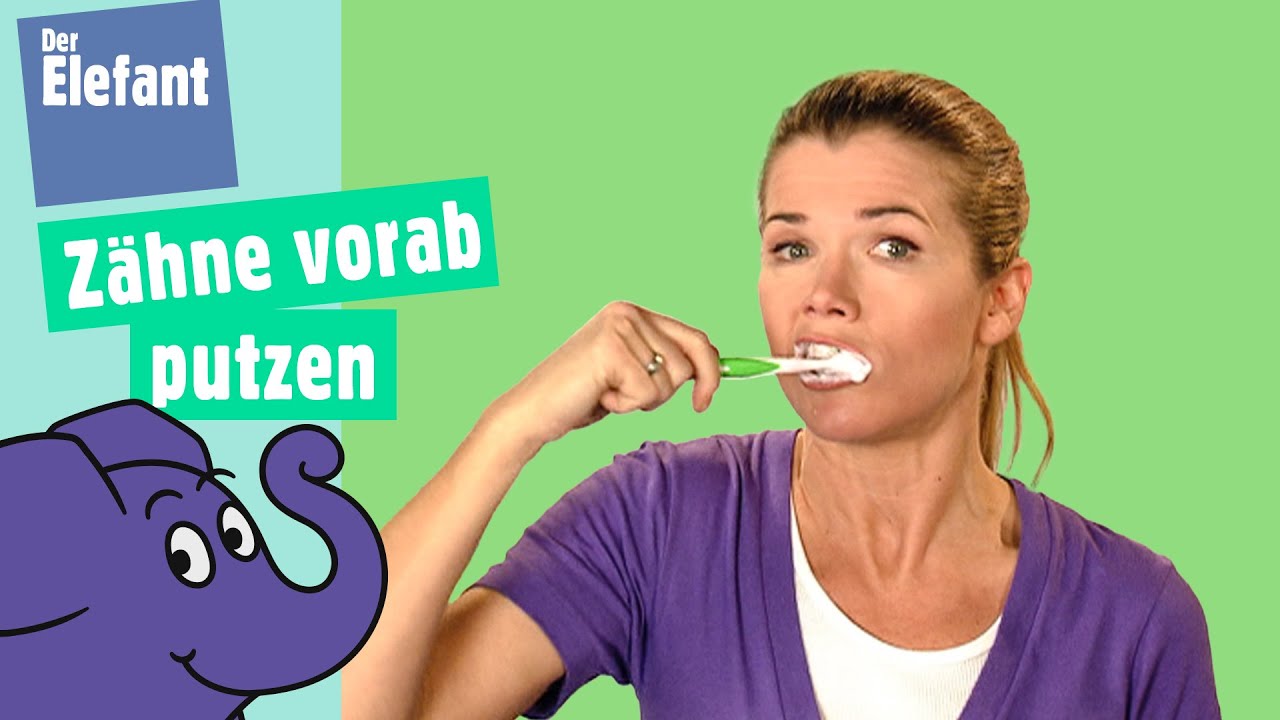 Anke putzt sich die Zähne auf Vorrat | Der Elefant | WDR