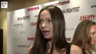 Famous Anna Walton Interview - The Seasoning House & Hellboy 3 - FrightFest 2012 Profile