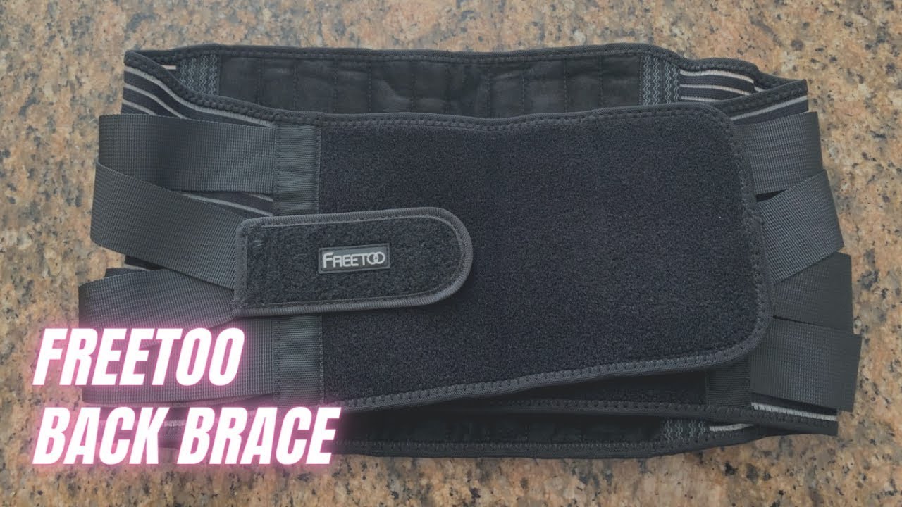 FREETOO Back Braces for Lower Back Pain Relief