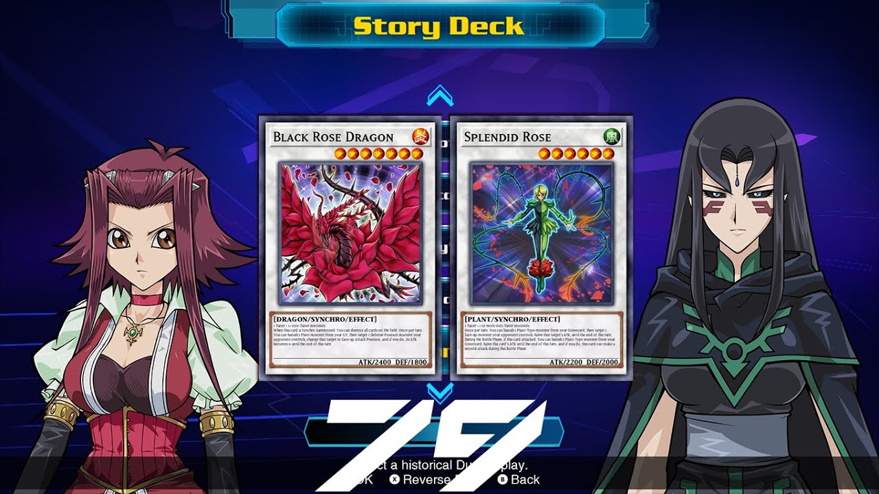 Akiza Izinski VS Misty Tredwell【Story Deck】Yu Gi Oh! Legacy of the Duelist  Link Evolution
