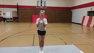 Straddle Jump (Toe Touch)