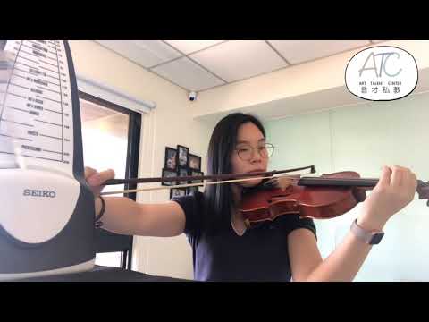 篠崎小提琴教本／第一冊／第64首／示範演奏：大妍老師