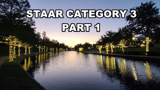STAAR CATEGORY 3 PART 1 TUTORIAL YOUTUBE