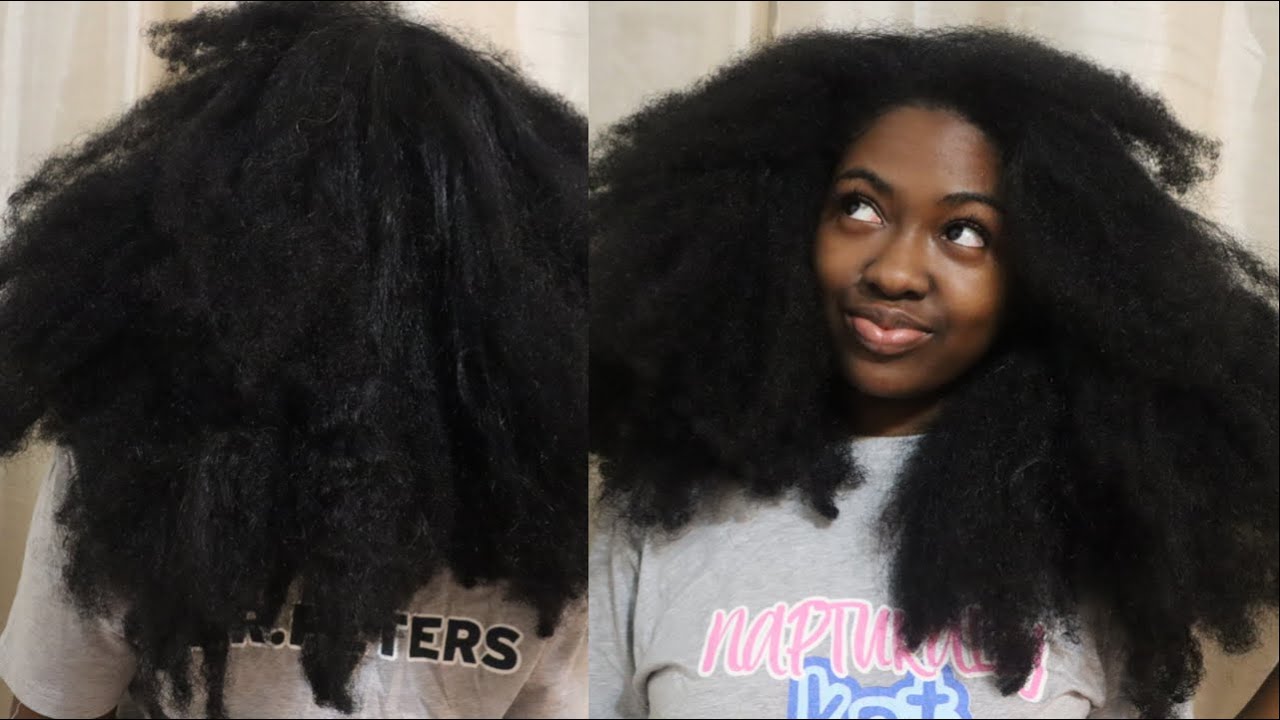 How to Detangle THICK, DRY, MATTED NATURAL HAIR 4a/b Hair YouTube