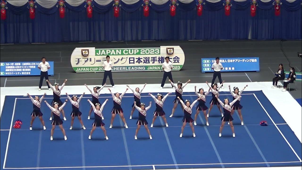 神奈川県立住吉高等学校 LANCERS ８位 自由演技競技DIVISION１ 高等学校部門 決勝 JAPAN CUP 2023.8.20