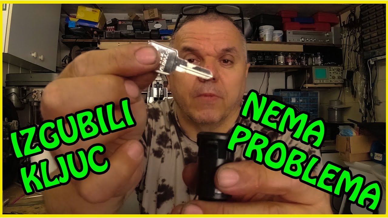 KAKO napraviti kljuc, ako je izgubljen, po bravici ???