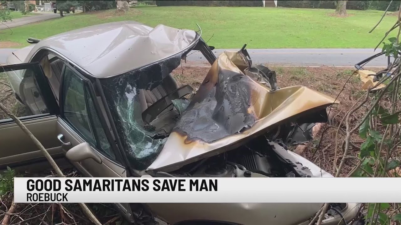 Good Samaritans help rescue man from burning car in Spartanburg Co ...