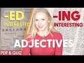 Understanding ED and ING Adjectives