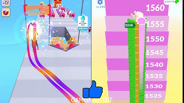 coffee stack ,All Levels Gameplay Android, iOS #240