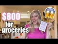 THE EASIEST WAY TO BUDGET! (how we afford $800 a month for groceries) // Rachel K