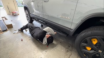 2023 Rivian R1T Running Boards #rivian #r1t #r1s