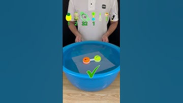 PROBEER TE RADEN HOEVEEL TISSUE PAPIER ER NODIG WAS! #experiment #asmr #voldoening #water