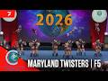 Maryland Twisters - F5 [2026 The Cheerleading Worlds]