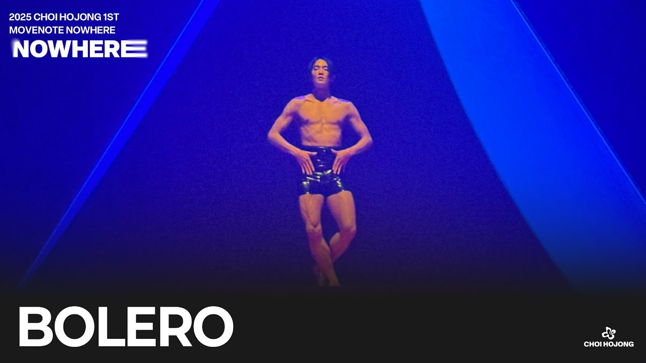 2025 CHOI HOJONG 1ST MOVENOTE 'NOWHERE' BOLÉRO