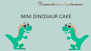 Jurassic Bake-off: Mini Dino Delights