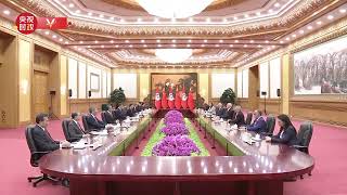 独家视频丨习近平同突尼斯总统赛义德会谈